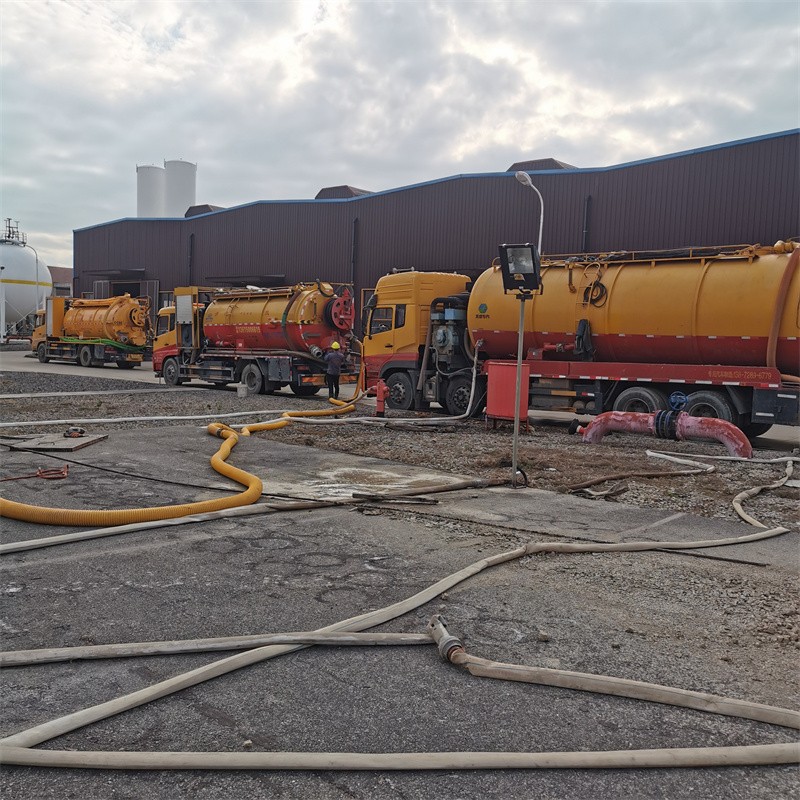 麻涌污水池清理