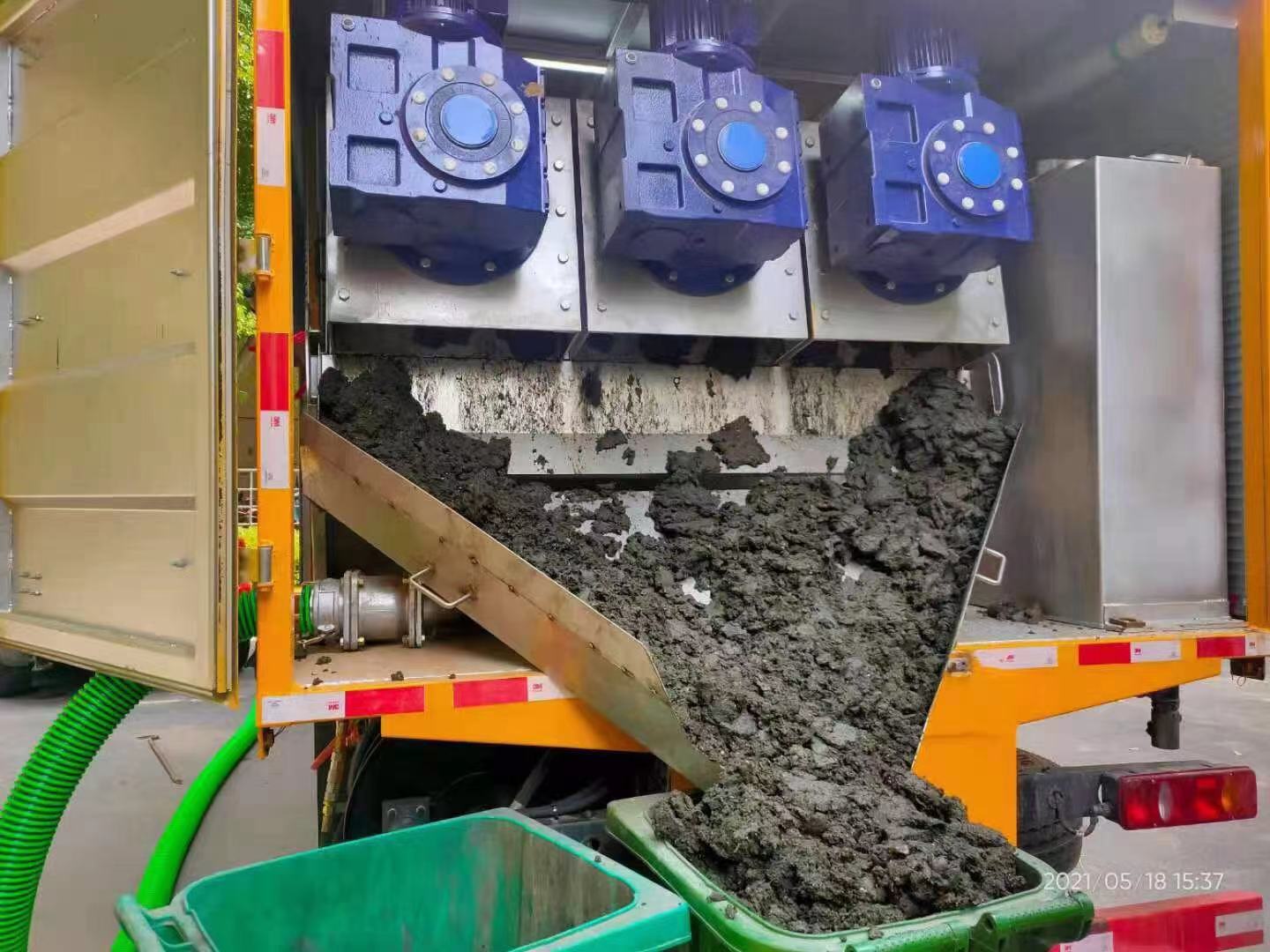 麻涌化粪池清掏城市维护站-泥浆净化干湿分离处理